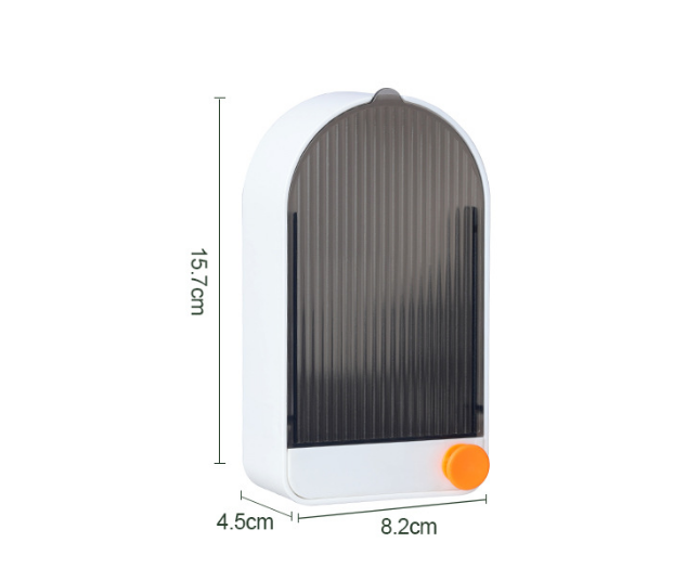 Wall-mounted Without Punching With Cover Self Draining Soap Dish Soap Holder