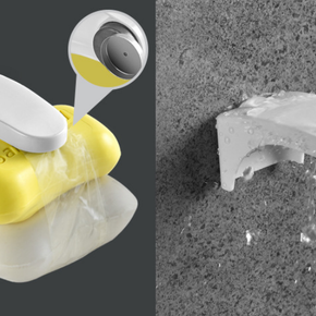 White Magnetic Soap Holder Soap Dishes