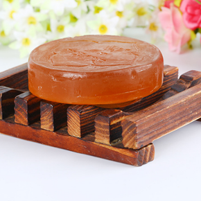 Creative Wooden Self Draining Soap Dish Soap Holder