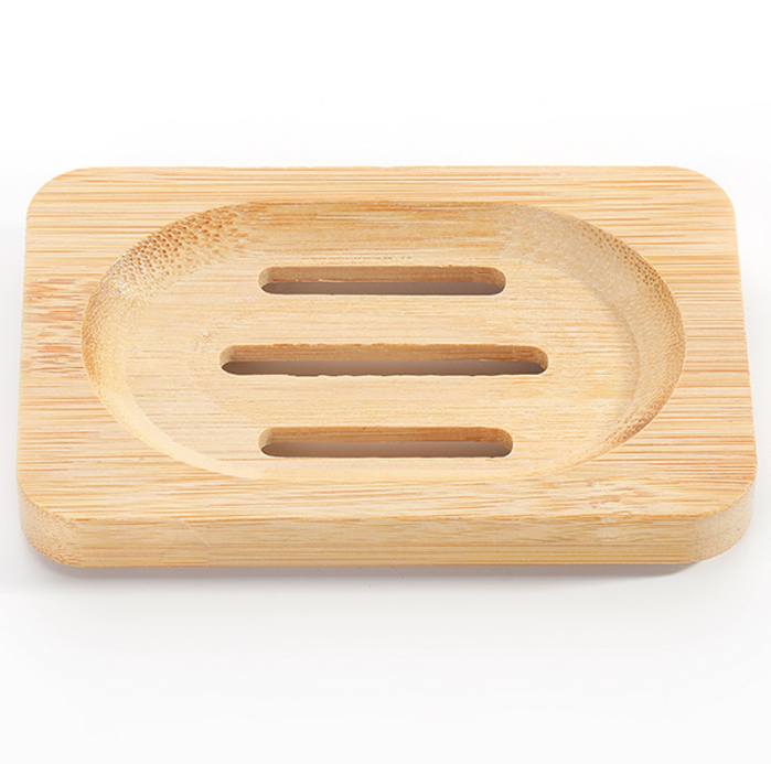 Creative Wooden Self Draining Soap Dish Soap Holder
