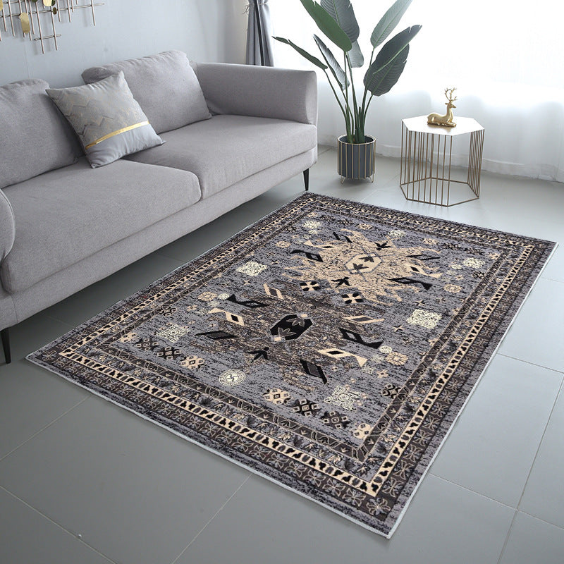 Bohemian Vintage Ethnic Bedroom Living Room Carpet 06