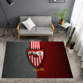 Sevilla FC Logo - Football Mats For Bedroom Children's Room Sofa Mat Easy Care Floor Mats