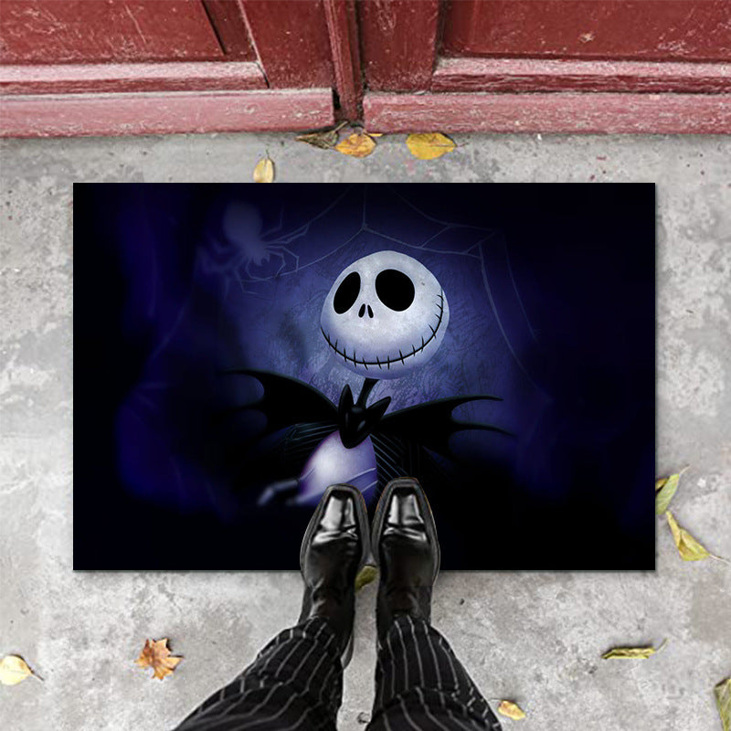 Clown Halloween Doormat Skeleton Grimace Floor Mat Bathroom Mat 38