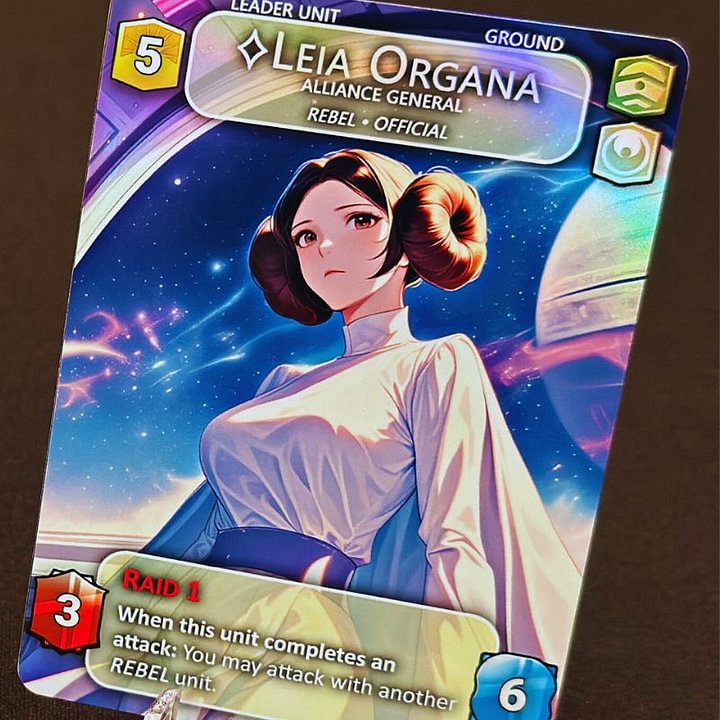 Leia Organa - Leader Alter - Star Wars Unlimited