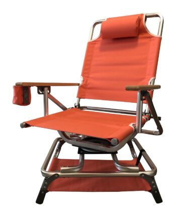 Portable Folding And Swiveling Beach Chair