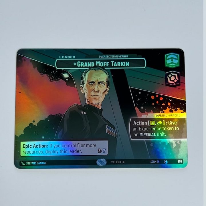 Grand Moff Tarkin Oversector Governor SOR Proxy/Orica, (Showcase)