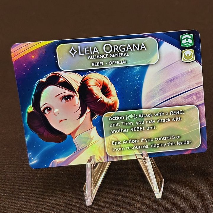 Leia Organa - Leader Alter - Star Wars Unlimited