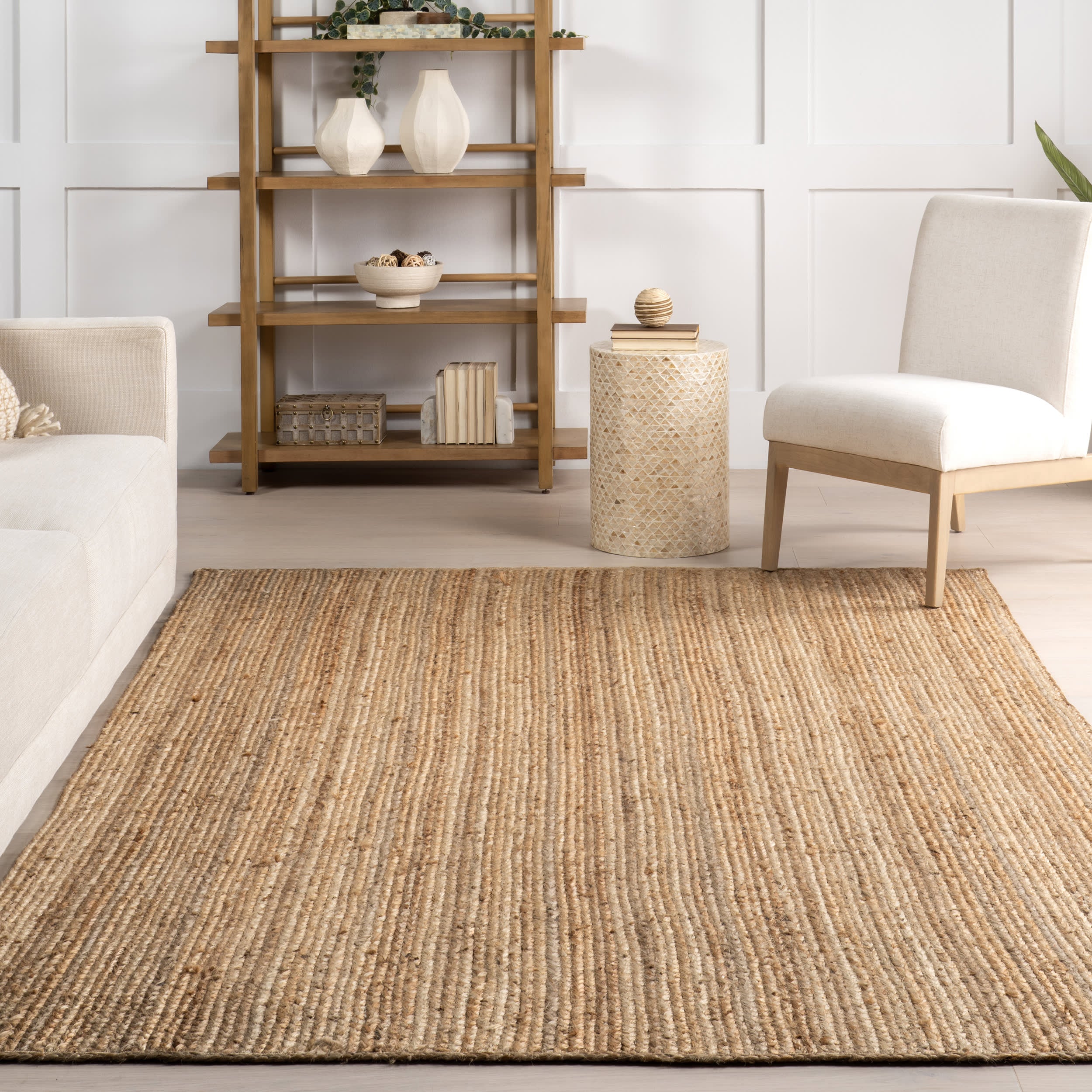 Handmade Jute Rug – 100% Natural Fiber, Braided, Eco-Friendly & Sustainable Home Decor Rug