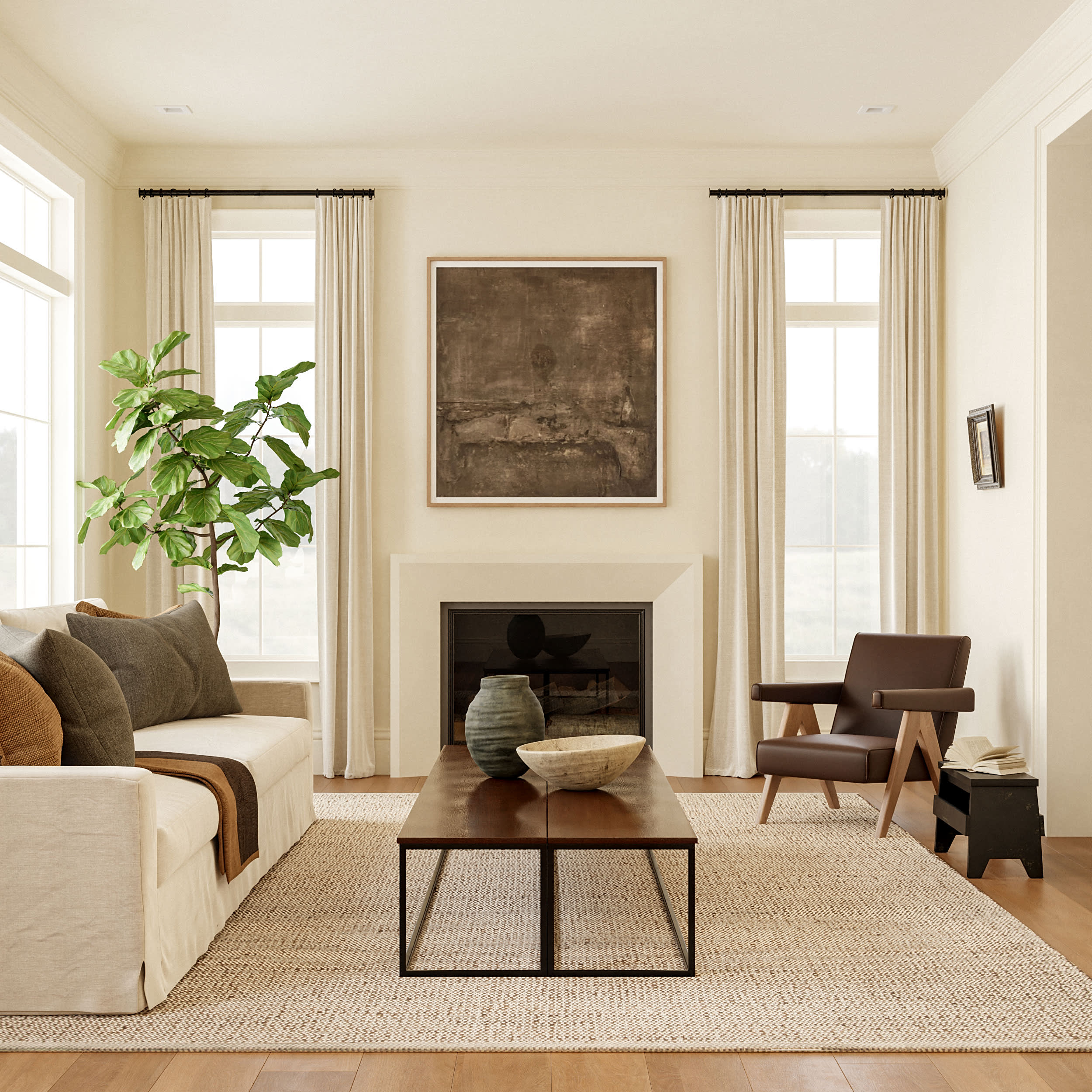 Handmade Jute & Cotton Rug – Flatweave, Eco-Friendly, Natural Fiber, Responsibly Handcrafted, Sustainable Home Decor