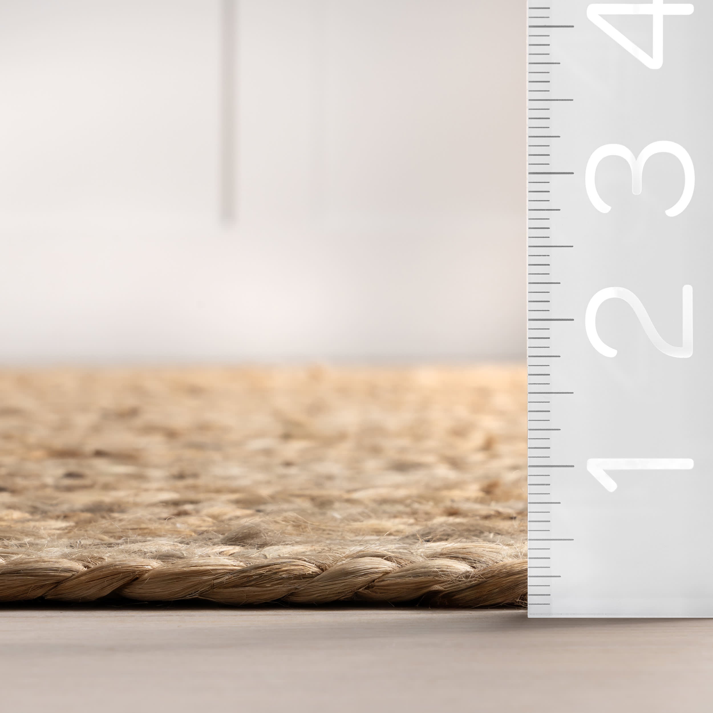 Handmade Jute Rug – 100% Natural Fiber, Braided, Eco-Friendly & Sustainable Home Decor Rug