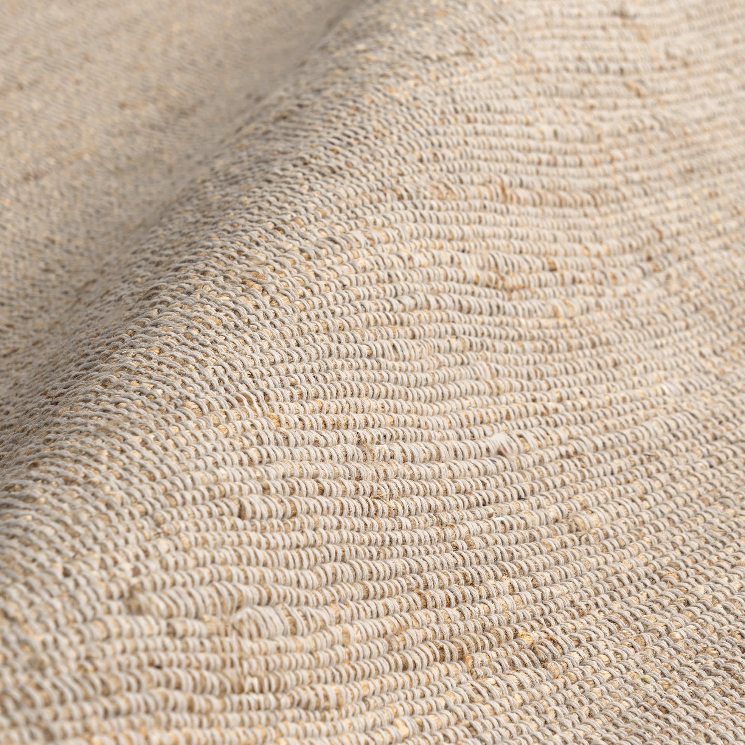 Handmade Jute & Cotton Rug – Flatweave, Eco-Friendly, Natural Fiber, Responsibly Handcrafted, Sustainable Home Decor