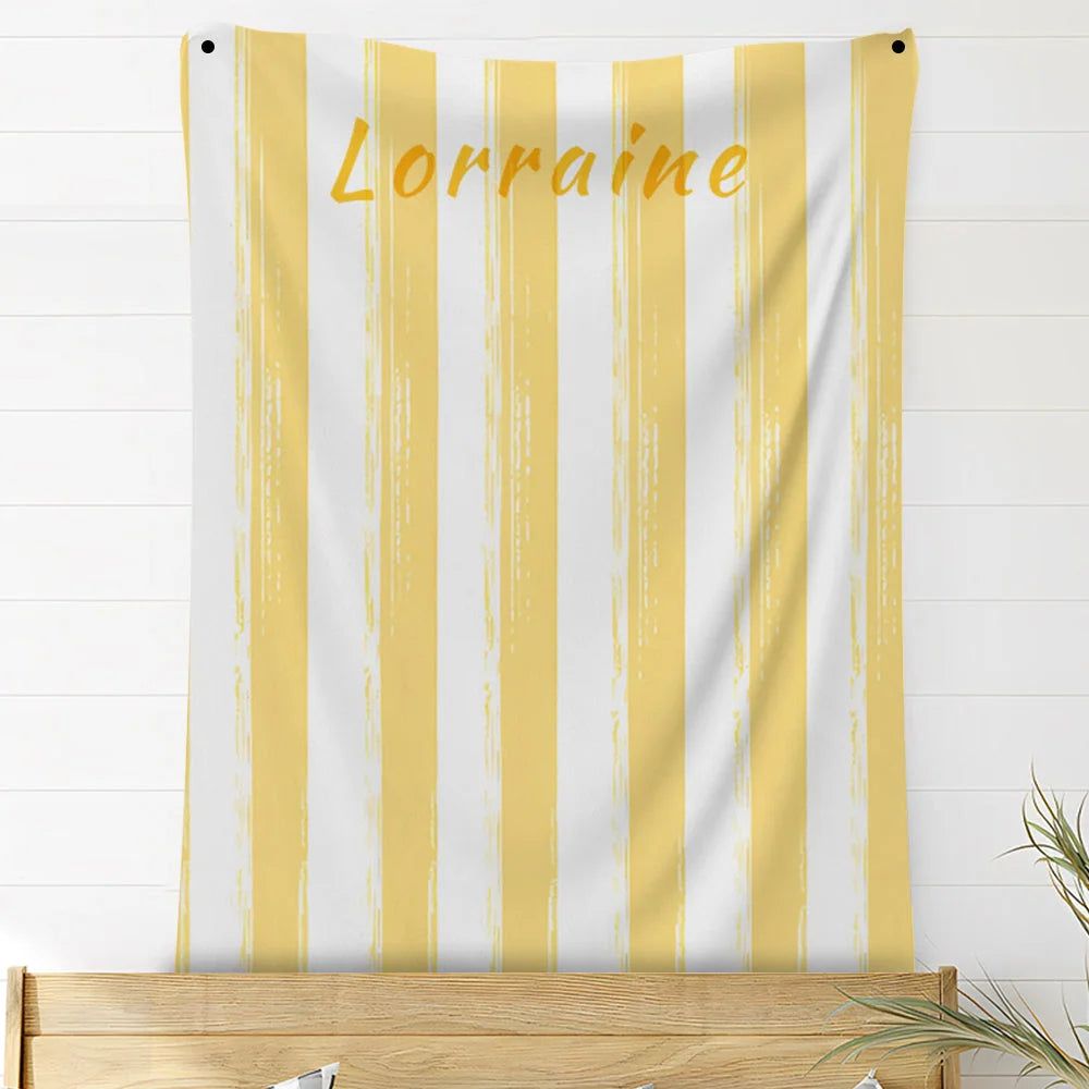 Custom Photo Blankets Personalized Photo Fleece Blanket Painting Style Blanket-Custom Your Name 13