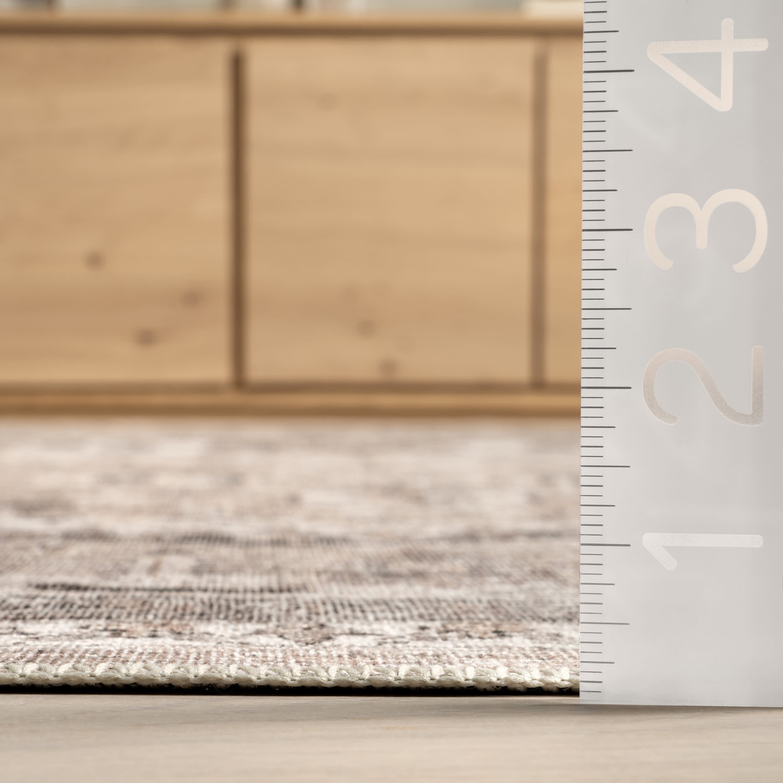 Performance Washable Rug – Spill Proof, Stain Resistant, Machine Washable Carpet for Kids & Pets – Soft & Durable Area Rug
