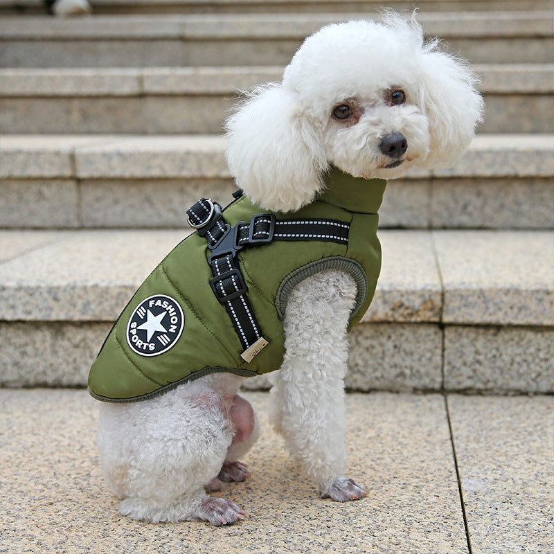 Ultimate Dog Winter Jacket: Premium Technical Design, Reflective & Waterproof for All-Weather Comfort