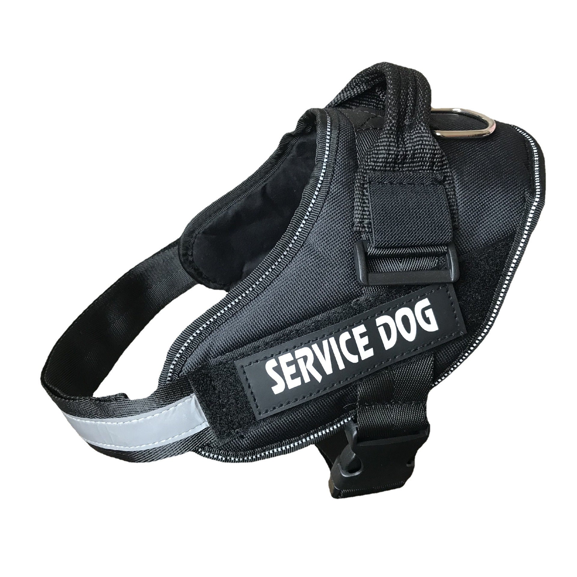 SERVICE DOG Chest and Back Pet Leash - Ideal for Large Breeds like Golden Retrievers and K9s