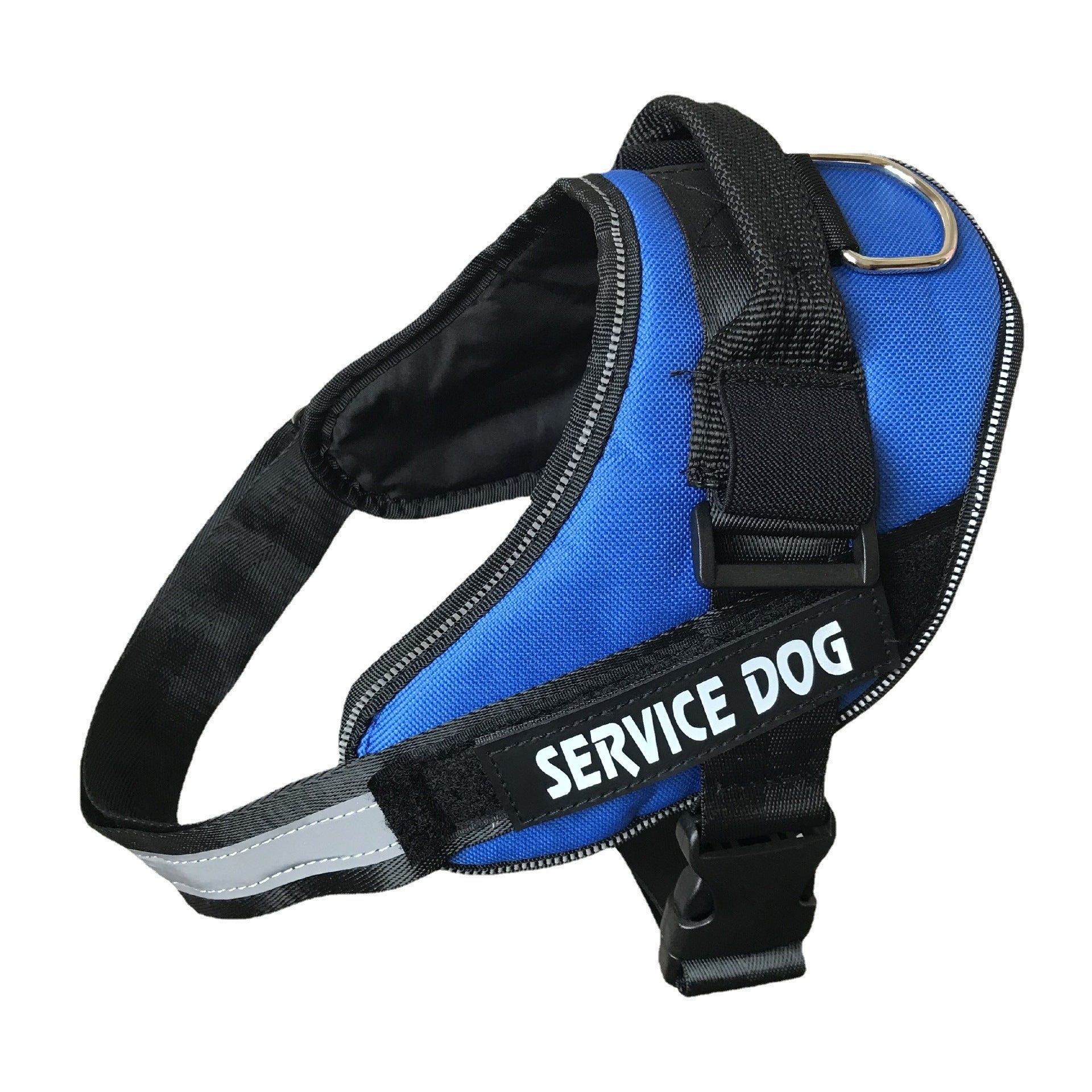 SERVICE DOG Chest and Back Pet Leash - Ideal for Large Breeds like Golden Retrievers and K9s