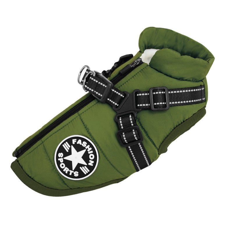 Ultimate Dog Winter Jacket: Premium Technical Design, Reflective & Waterproof for All-Weather Comfort