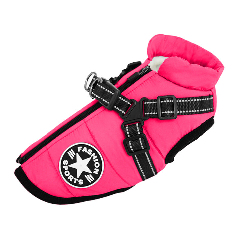 Ultimate Dog Winter Jacket: Premium Technical Design, Reflective & Waterproof for All-Weather Comfort