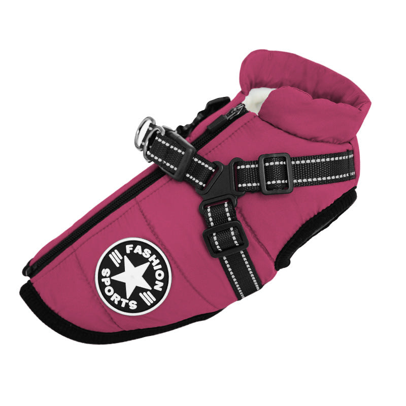 Ultimate Dog Winter Jacket: Premium Technical Design, Reflective & Waterproof for All-Weather Comfort