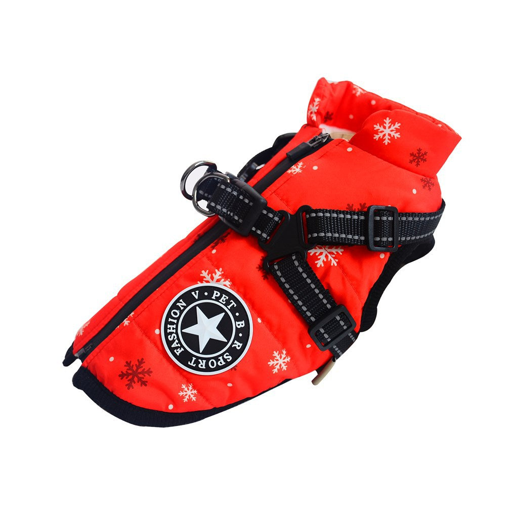 Ultimate Dog Winter Jacket: Premium Technical Design, Reflective & Waterproof for All-Weather Comfort
