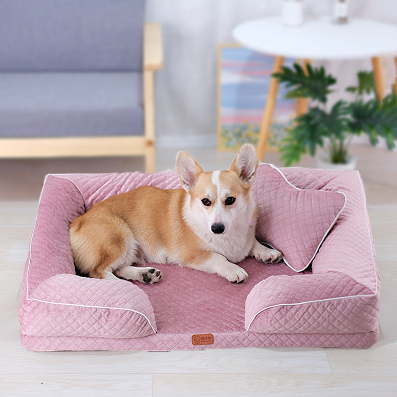 Egg Foam Sofa Removable and Washable Cushion for Dogs