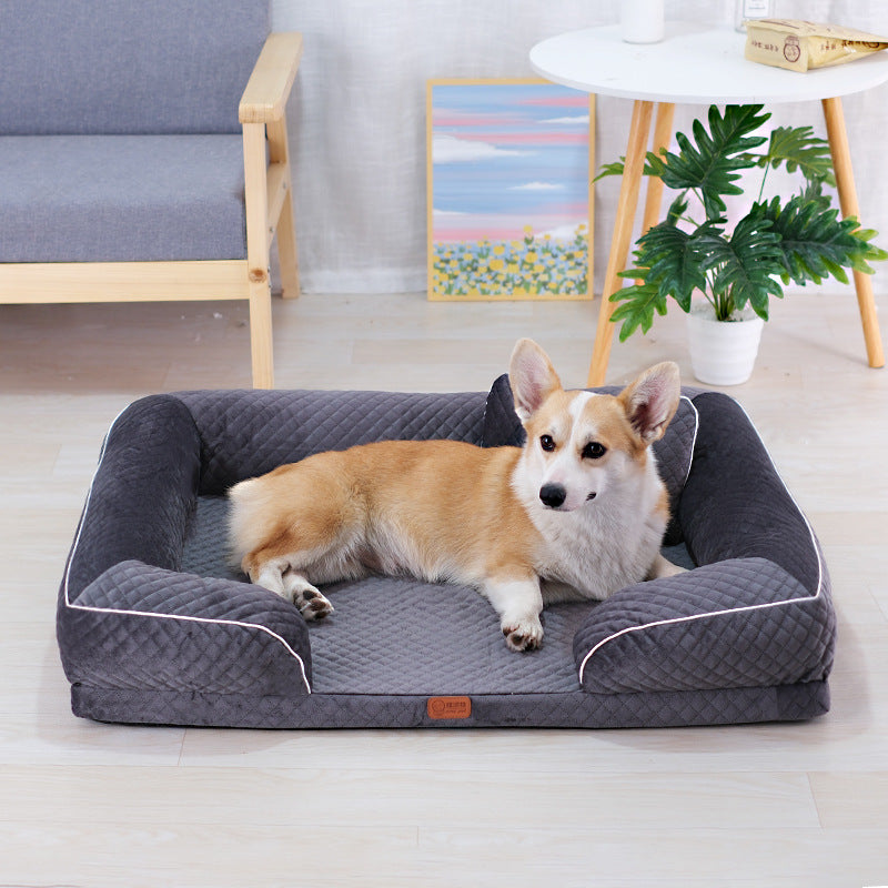 Egg Foam Sofa Removable and Washable Cushion for Dogs