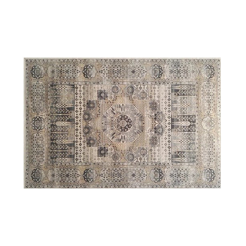 Printed Traditional Patterned Area Rug for Living Room Hall Office Bedroom