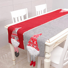 Christmas doll Tablecloth Table Decorations for Xmas Wedding Party