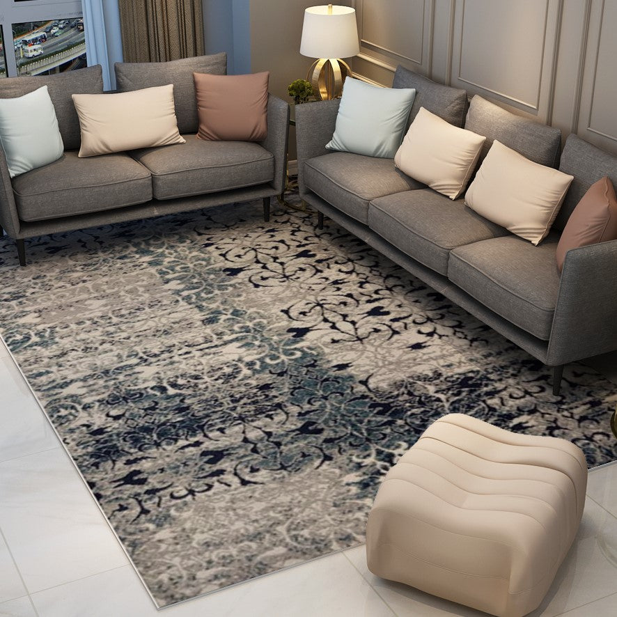 Printed Traditional Patterned Area Rug for Living Room Hall Office Bedroom