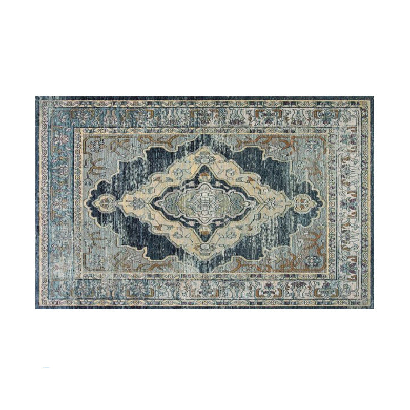 Printed Traditional Patterned Area Rug for Living Room Hall Office Bedroom