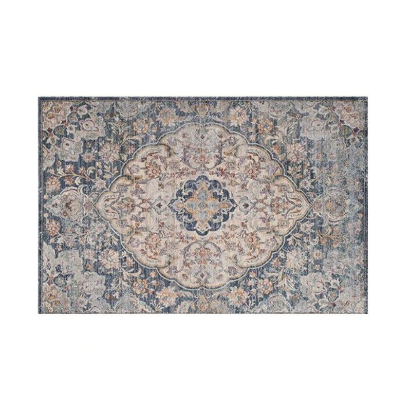 Printed Traditional Patterned Area Rug for Living Room Hall Office Bedroom