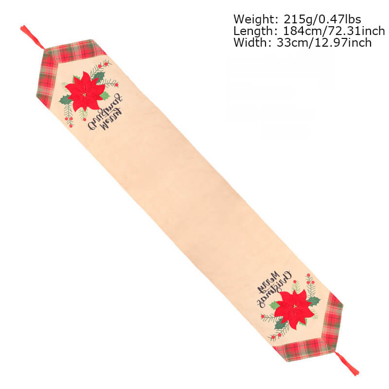 Floral Tablecloth Table Decorations Winter Home Decor