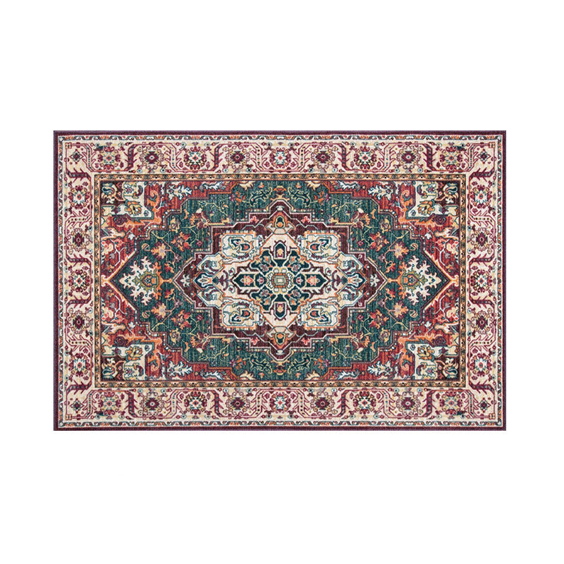 Printed Traditional Patterned Area Rug for Living Room Hall Office Bedroom