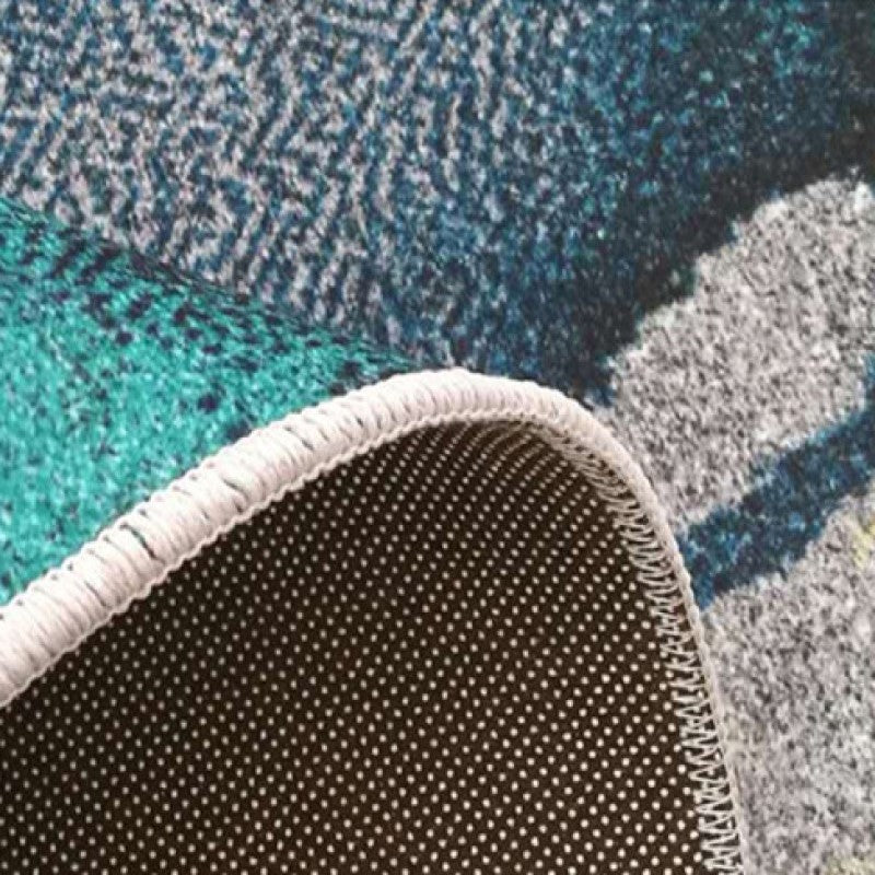 Abstract Printing and Dyeing Modern Carpet for Bedroom Office Living Room Kitchen