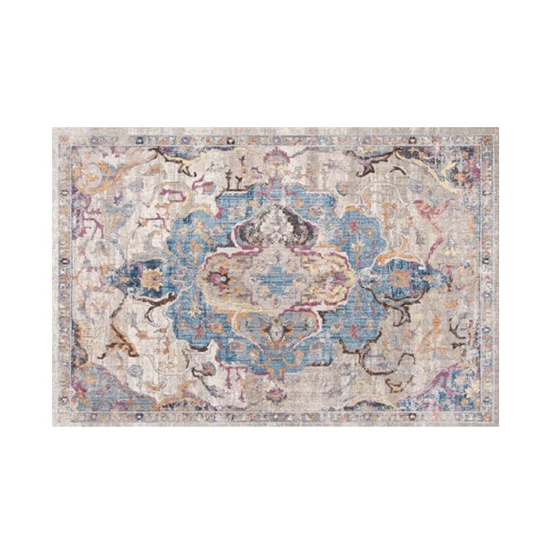 Printed Traditional Patterned Area Rug for Living Room Hall Office Bedroom