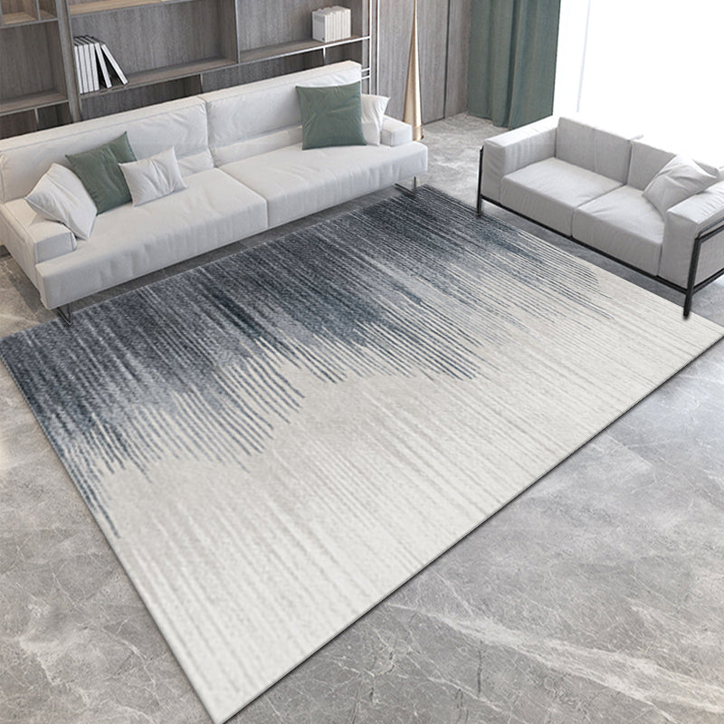 Grey line Gradient Modern Simple Rugs for Living Room Dining Room Bedroom Hall Office