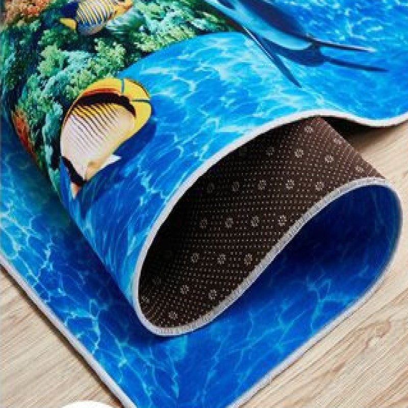 6 Creative Styles Round Tree Annual Ring Shape Area Rug Carpet