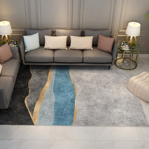 Modern Striped Simple Rugs for Living Room Dining Room Bedroom Hall Office