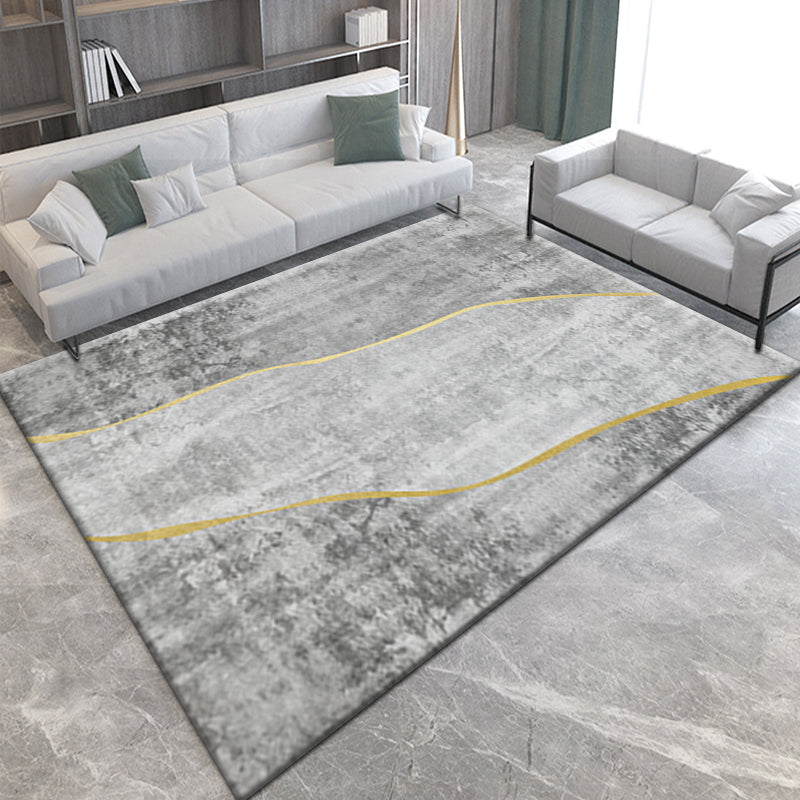Modern Striped Simple Geometric Rugs for Living Room Dining Room Bedroom Hall Office