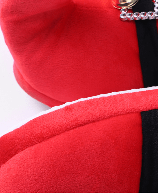 Winter Warm Slippers - Cartoon Christmas Plush Slides Unisex Non-slip Warm Slippers Women Men Flat Warm Home Slipper