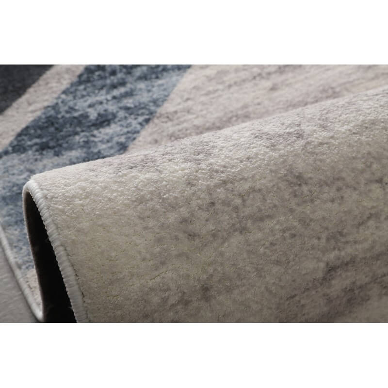 Abstract Fishing Net Lines Pattern Thicken Faux Cashmere Shaggy Area Rugs For Living Room Bedroom Bedside Carpets