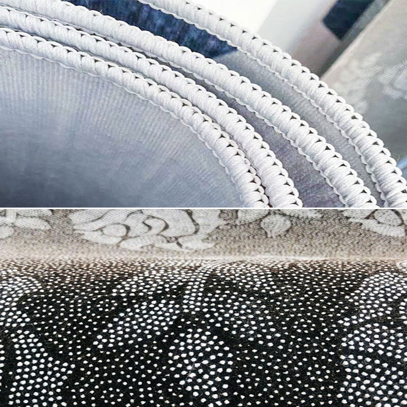 Geometric Patterned Modern Rug Bedroom Living Room Sofa Floor Mat