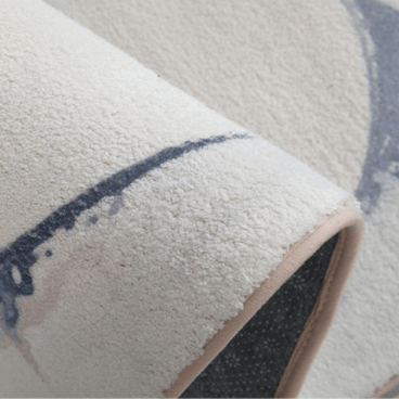 Abstract Ink Pattern Faux Cashmere Shaggy Comfy Area Rugs For Living Room Bedroom Bedside Carpet