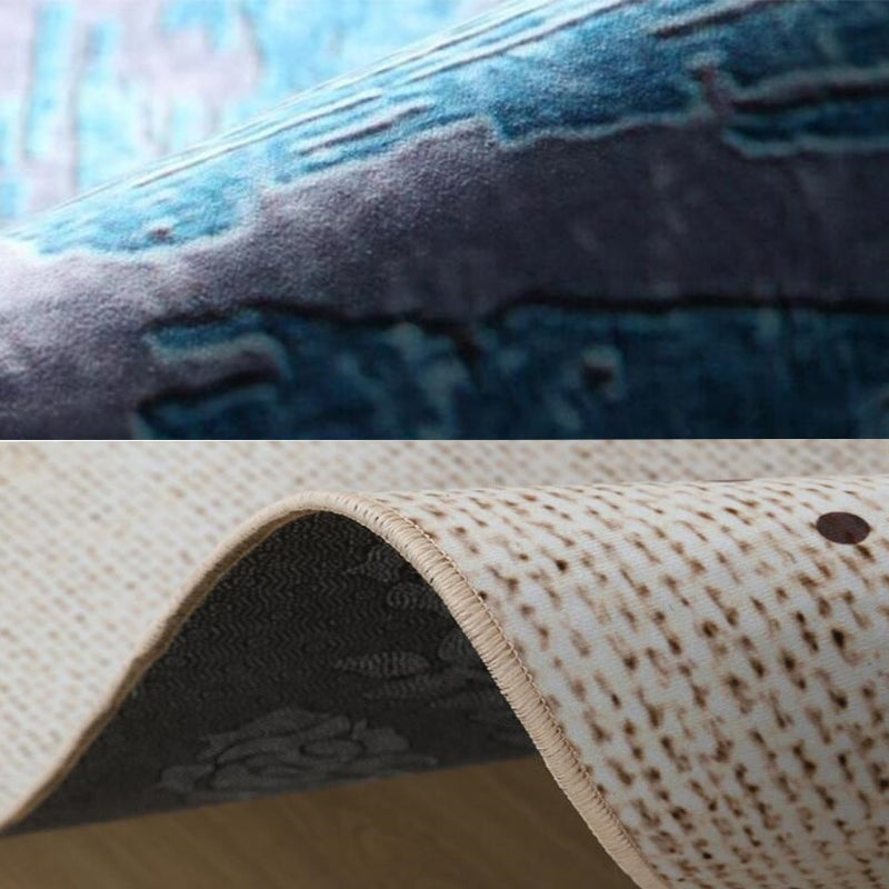 Modern Striped Geometric Moroccan Patterned Kitchen Mat Polyester Doormat Runners Rugs Bathroom Anti-skip Mats
