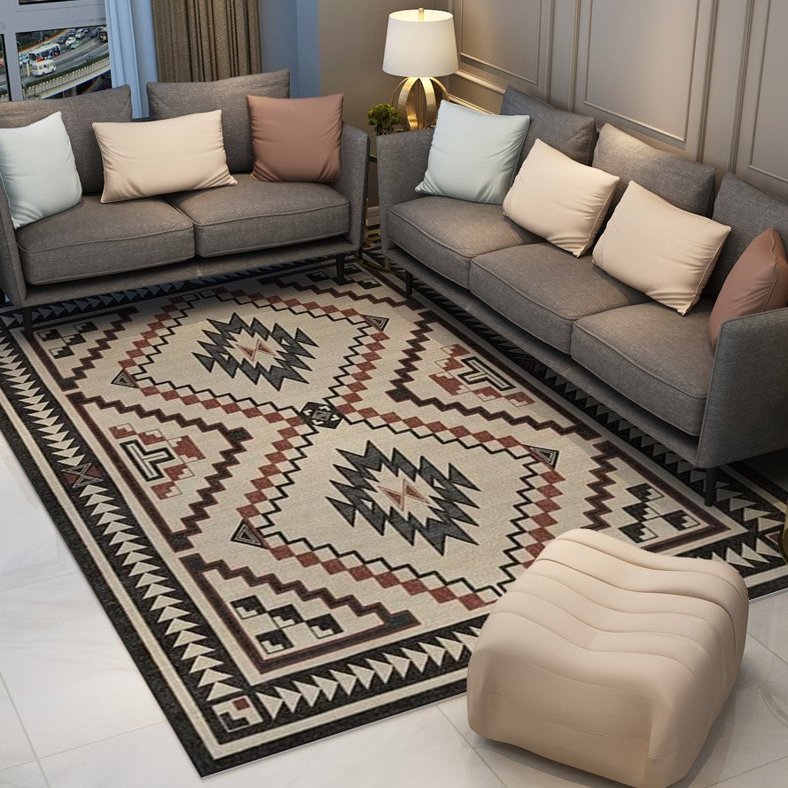 Modern Geometric Rugs Runners for Living Room Bedroom Hall Office Machine Washable