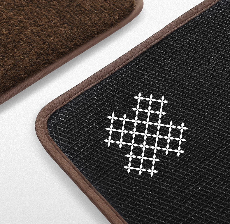 Thick absorbent entry mat outdoor mud scraping foot mat entry door anti-slip mat washable carpet