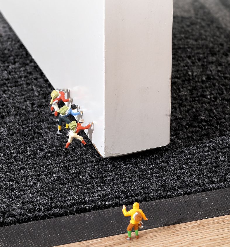 Rubber Doorway Anti-slip Entry Mat Entrance Foot Mat
