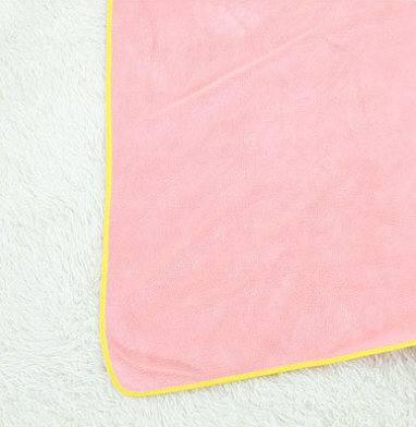Cute and Cosy Pink Unicorn Print Hooded Bathrobe Baby Towels