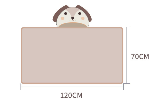 Cute Comfortable Skin-friendly Soft Hooded Bathrobe Baby Children Towels 06