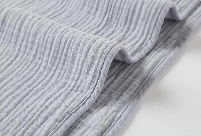 Pure Grey Color SimpleCotton Comfortable Skin-friendly Soft Hooded Bathrobe Baby Children Towels